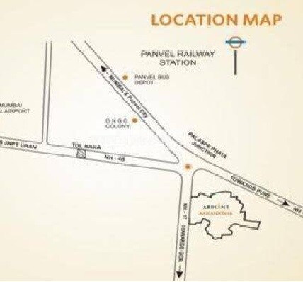 Arihant Akanksha Location Image