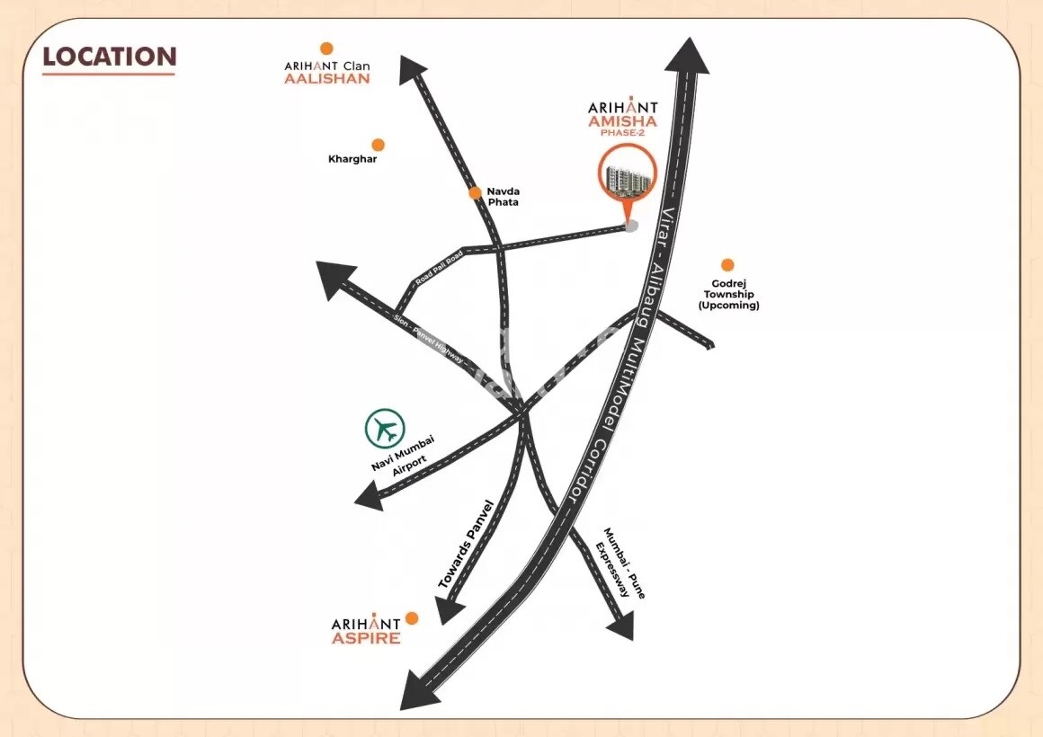 Arihant Amisha Phase II Location Image