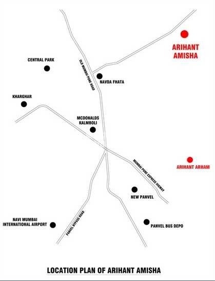 Arihant Amisha Location Image