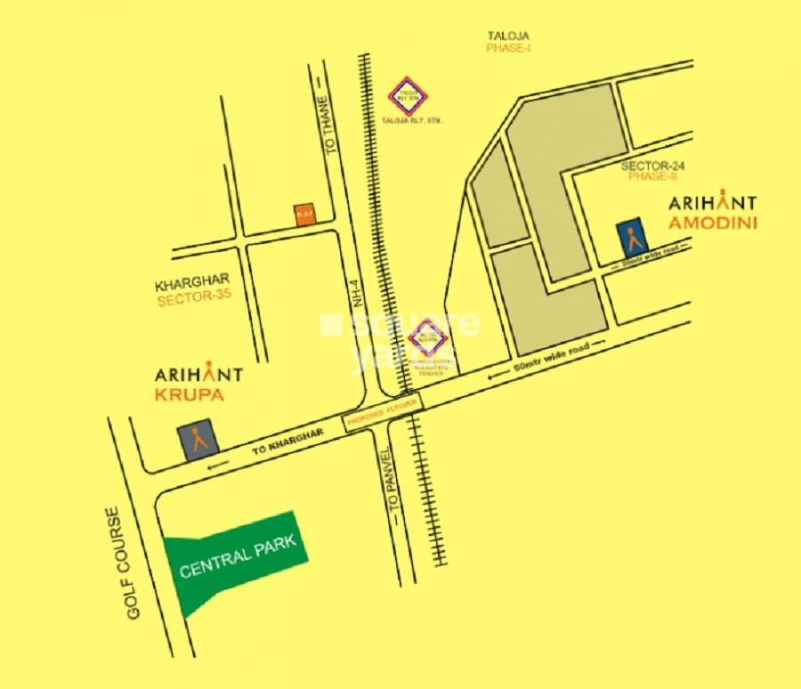 arihant amodini project location image1