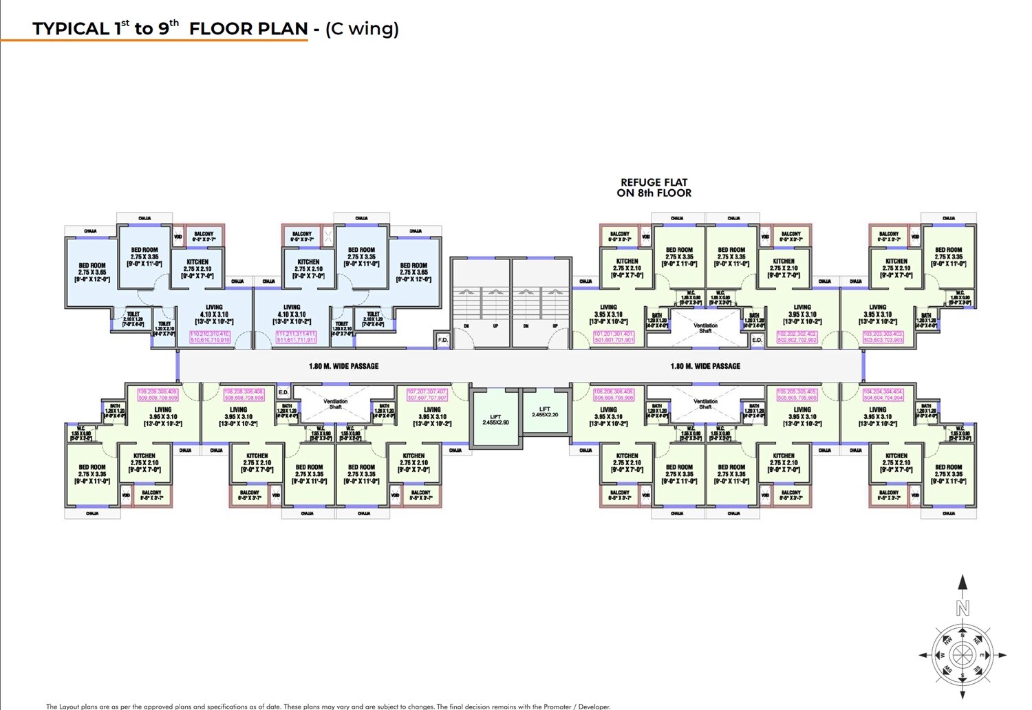 Arihant Anant Floor Plans 3