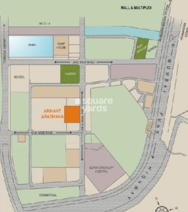 Arihant Aradhana Location Image