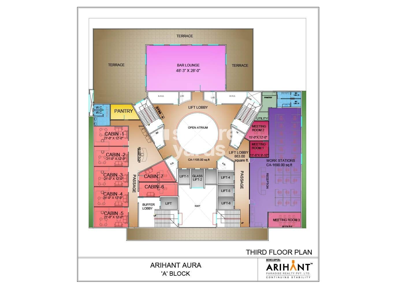 Arihant Aura Floor Plans 3