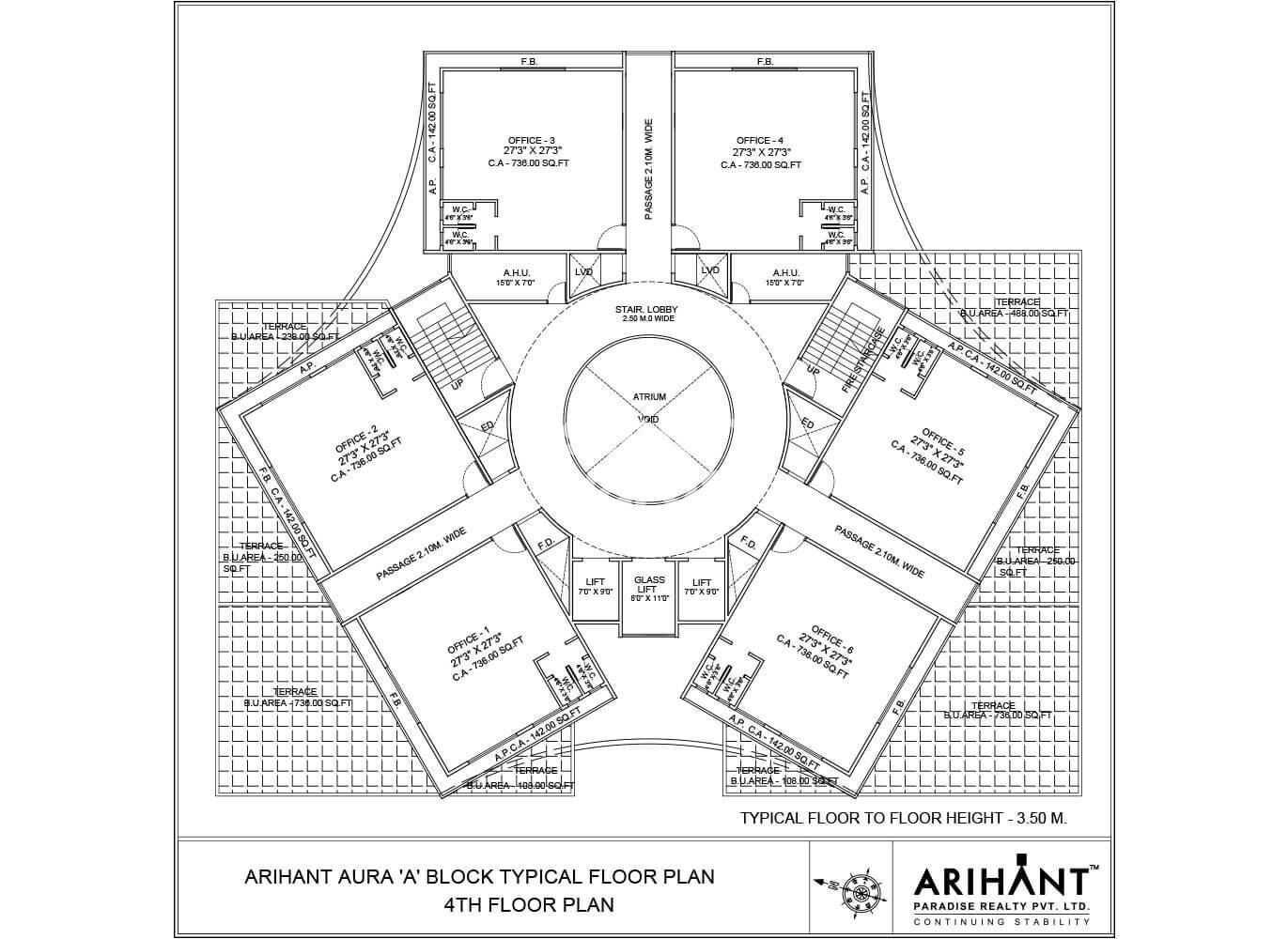 Arihant Aura Floor Plans 4