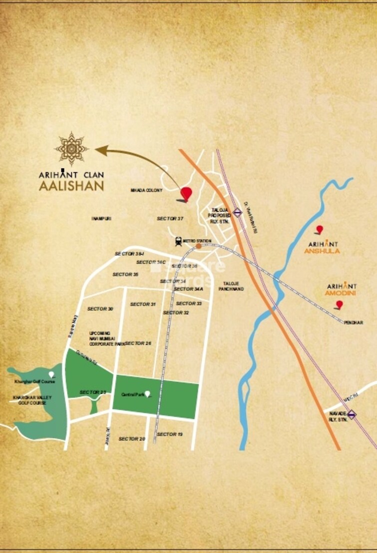 Arihant Clan Aalishan Location Image