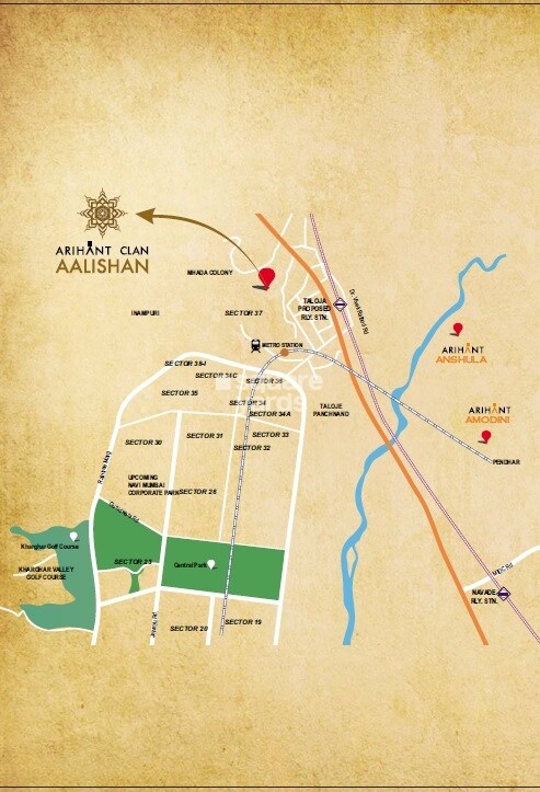 Arihant Clan Aalishan Location Image