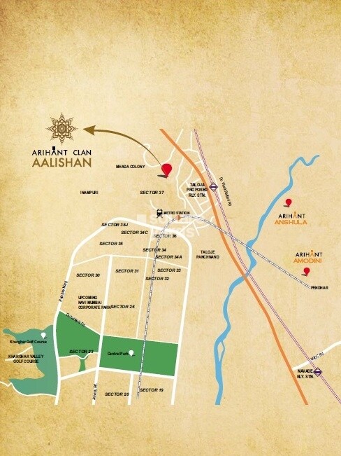 Arihant Clan Aalishan Phase 2 Location Image
