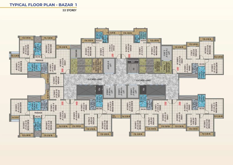 Arihant Clan Aalishan Floor Plans