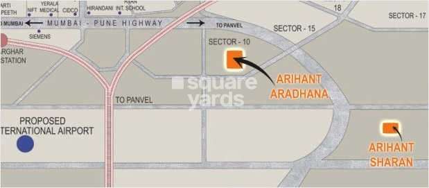 arihant sharan project location image1