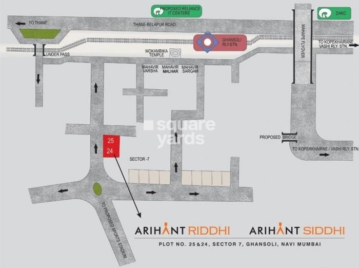 Arihant Siddhi Location Image