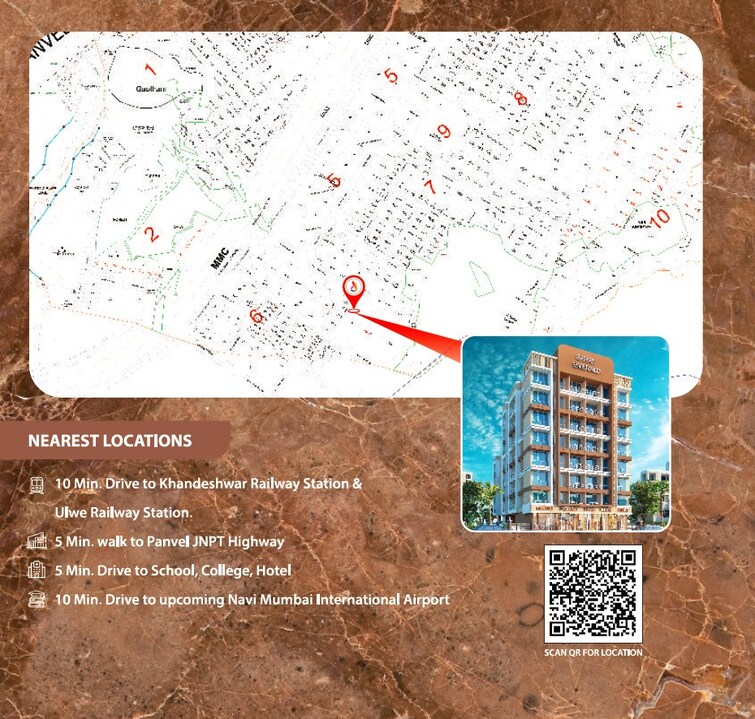 Arya Saras Emerald Location Image