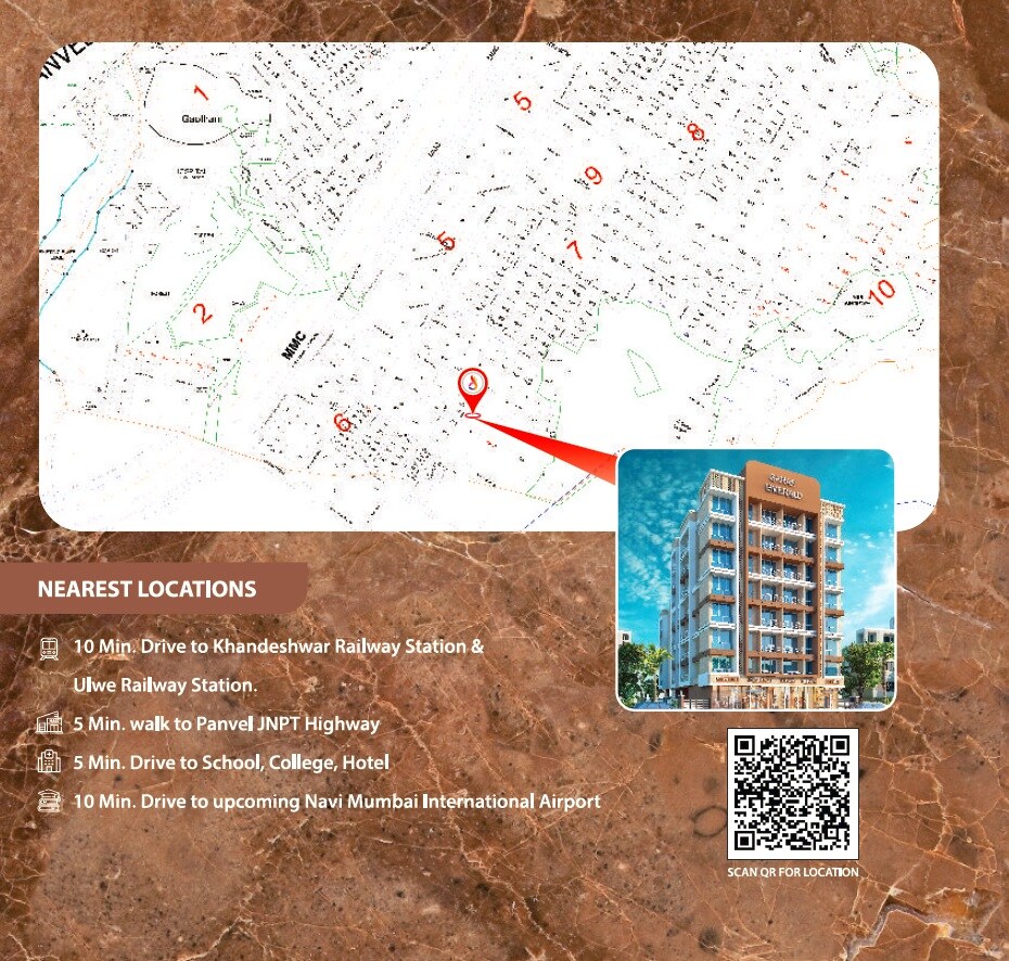 Arya Saras Emerald Location Image