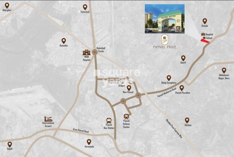 Ashiana Panvel Pride Location Image