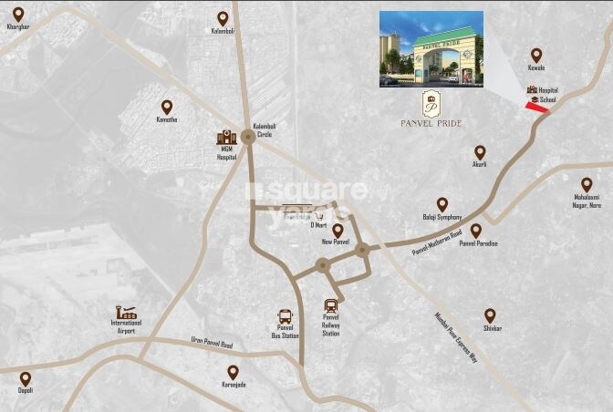 Ashiana Panvel Pride Location Image