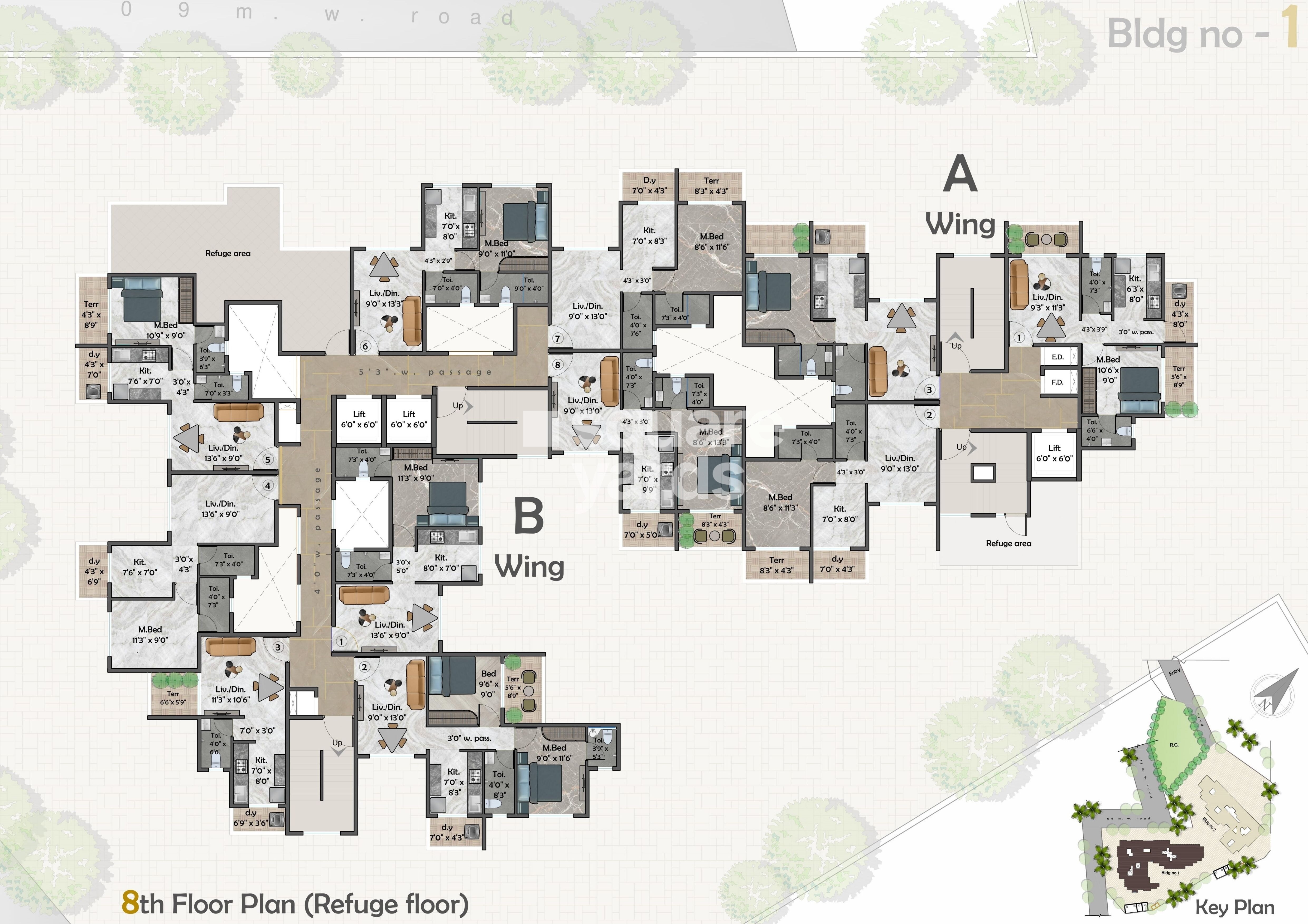 Ashtvinayak Sarvam Floor Plans 2