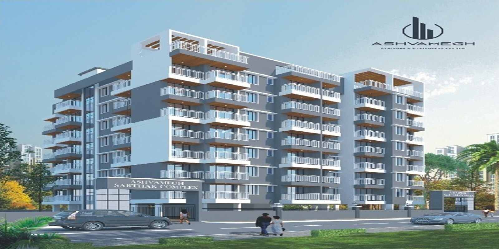Ashvamegh Sarthk Complex residential project in Kondale
