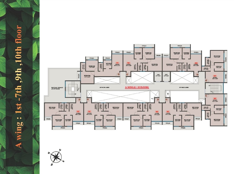 Aurus LA Avenue Floor Plans