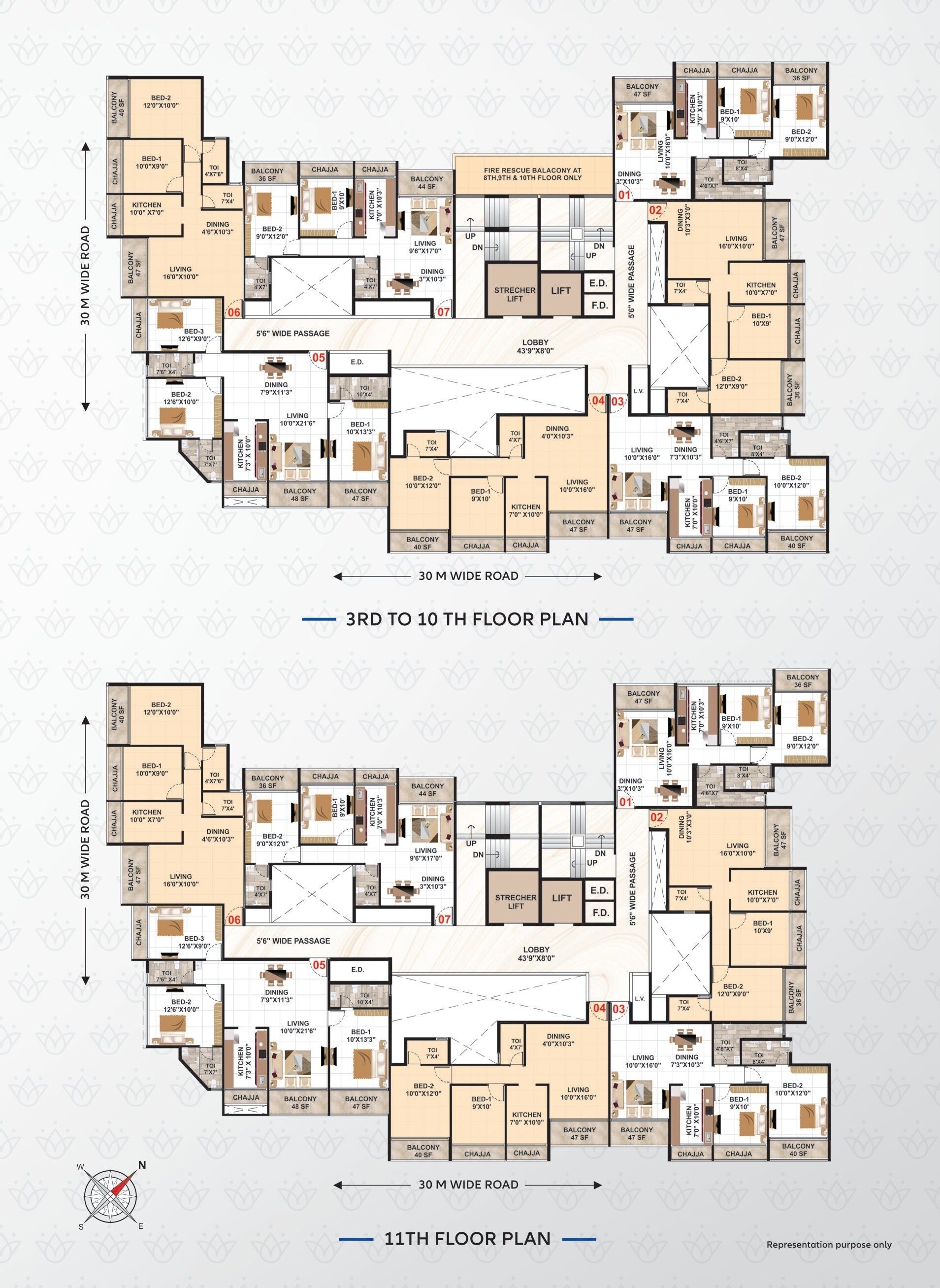 Avenue Devpriya Floor Plans 2