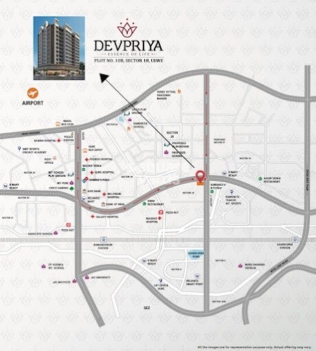 Avenue Devpriya Location Image