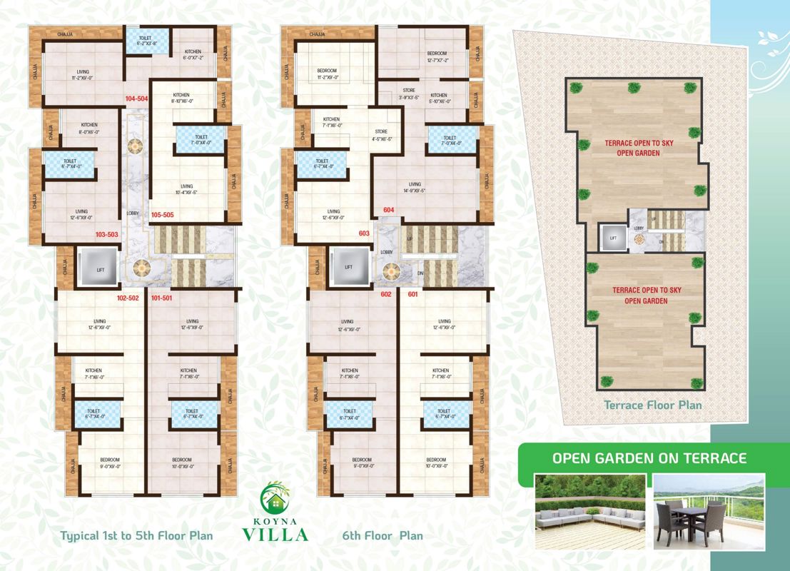 Badar Koyna Villa Floor Plans