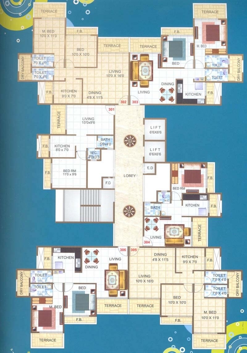 Balaji Avenue Apartment Master Plan Image