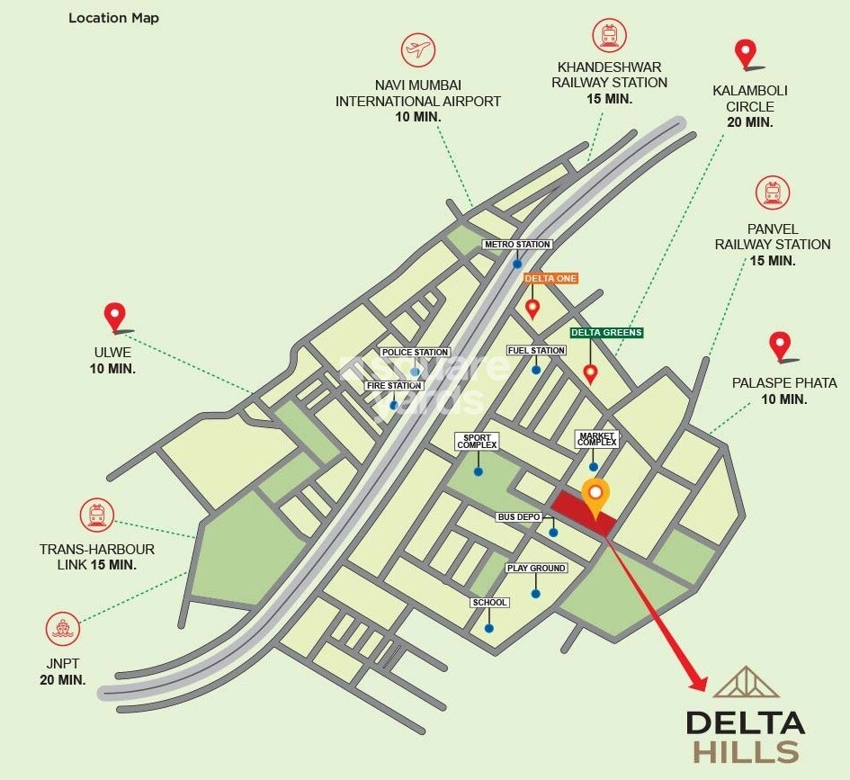 Balaji Delta Hills Location Image