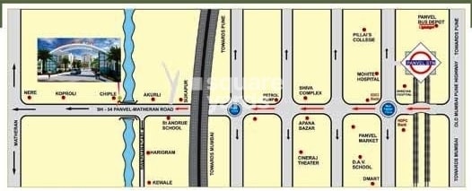 Balaji Dream City Location Image