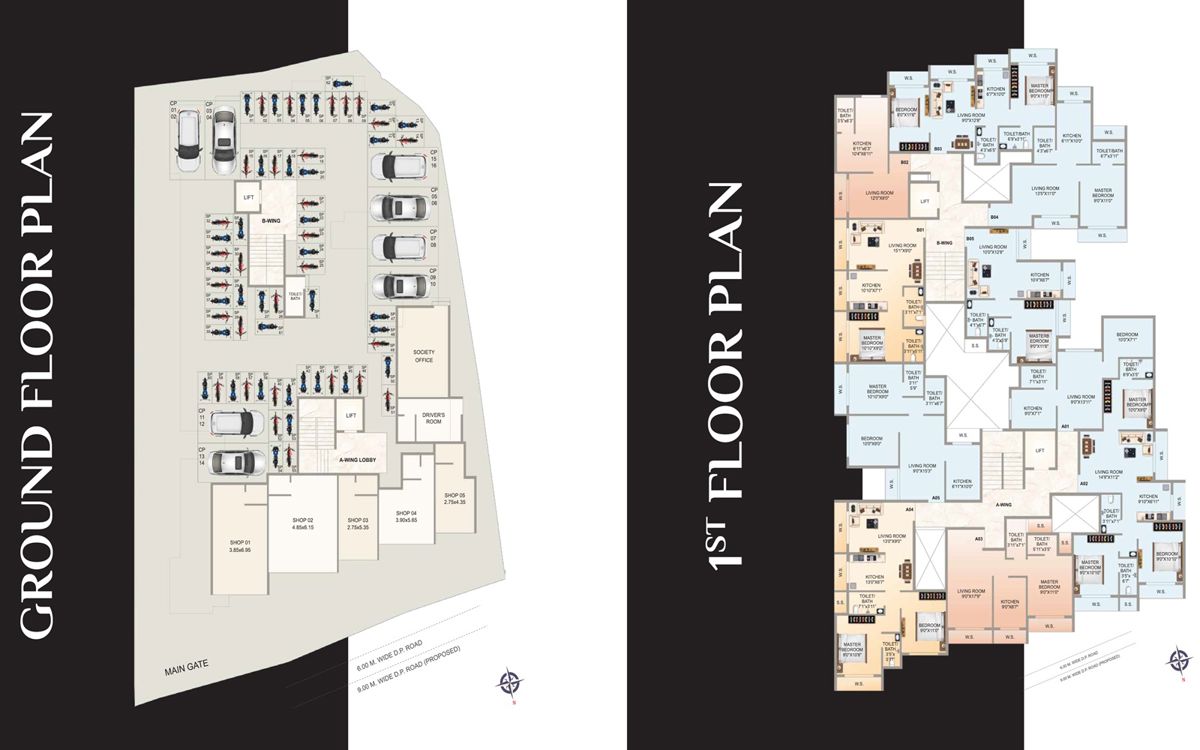 Balaji Planet Floor Plans
