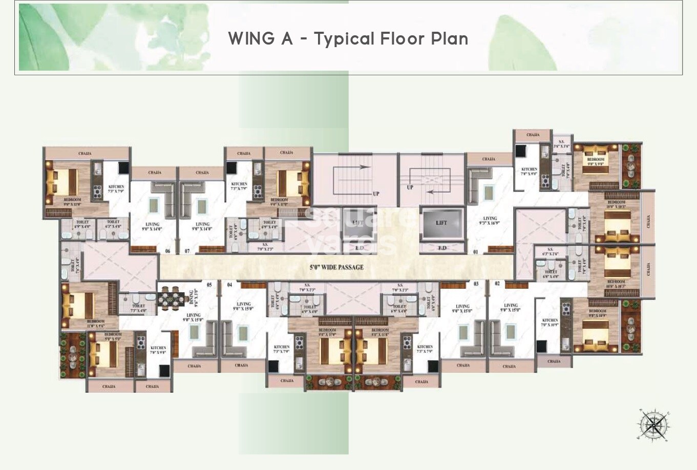 Balaji The Ambience Floor Plans 1
