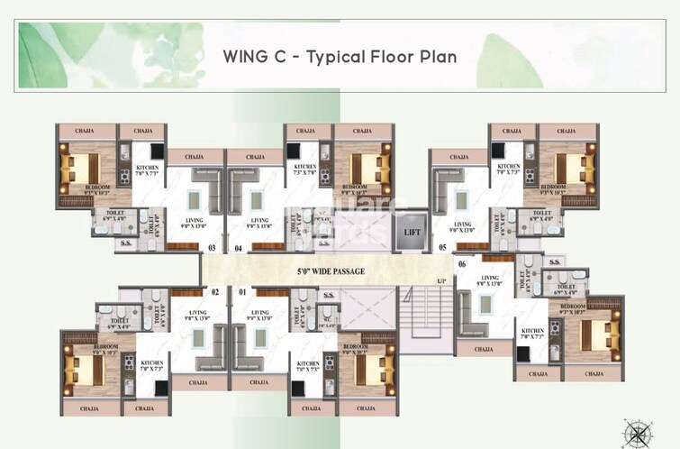 Balaji The Ambience Floor Plans 3