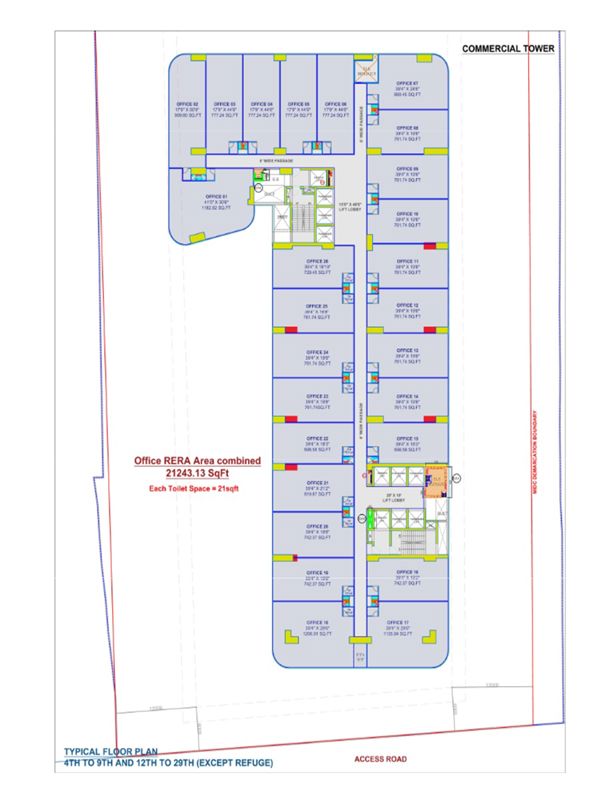 Balaji The Hive Floor Plans