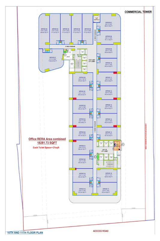 Balaji The Hive Floor Plans