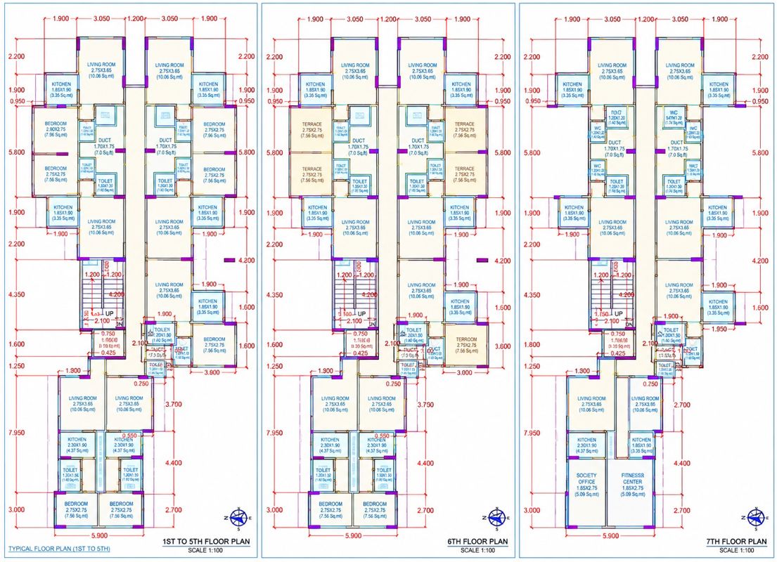 Bandre Silver Bliss Floor Plans