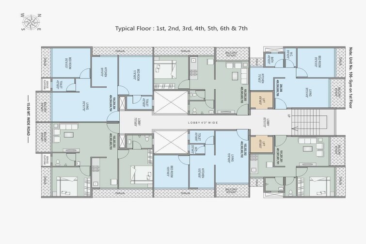Bhagat Parth Serenity Floor Plans