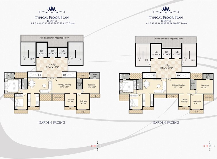 Bhagwati Eleganza Floor Plans