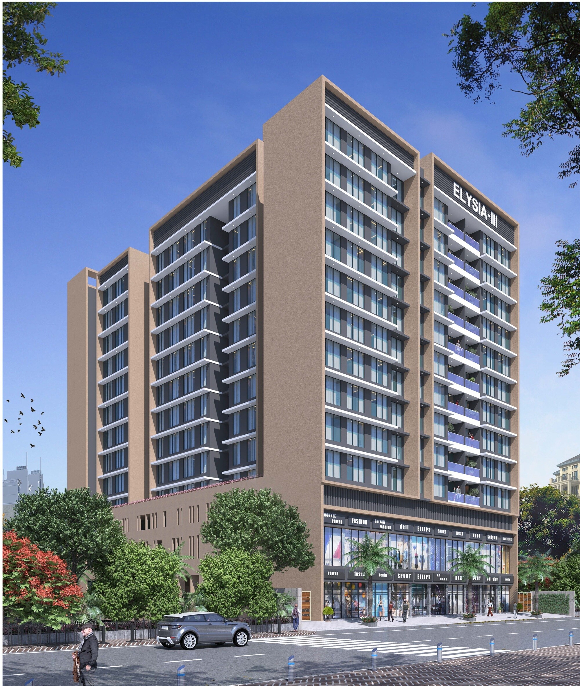 Bhagwati Elysia Apartment Exteriors 2