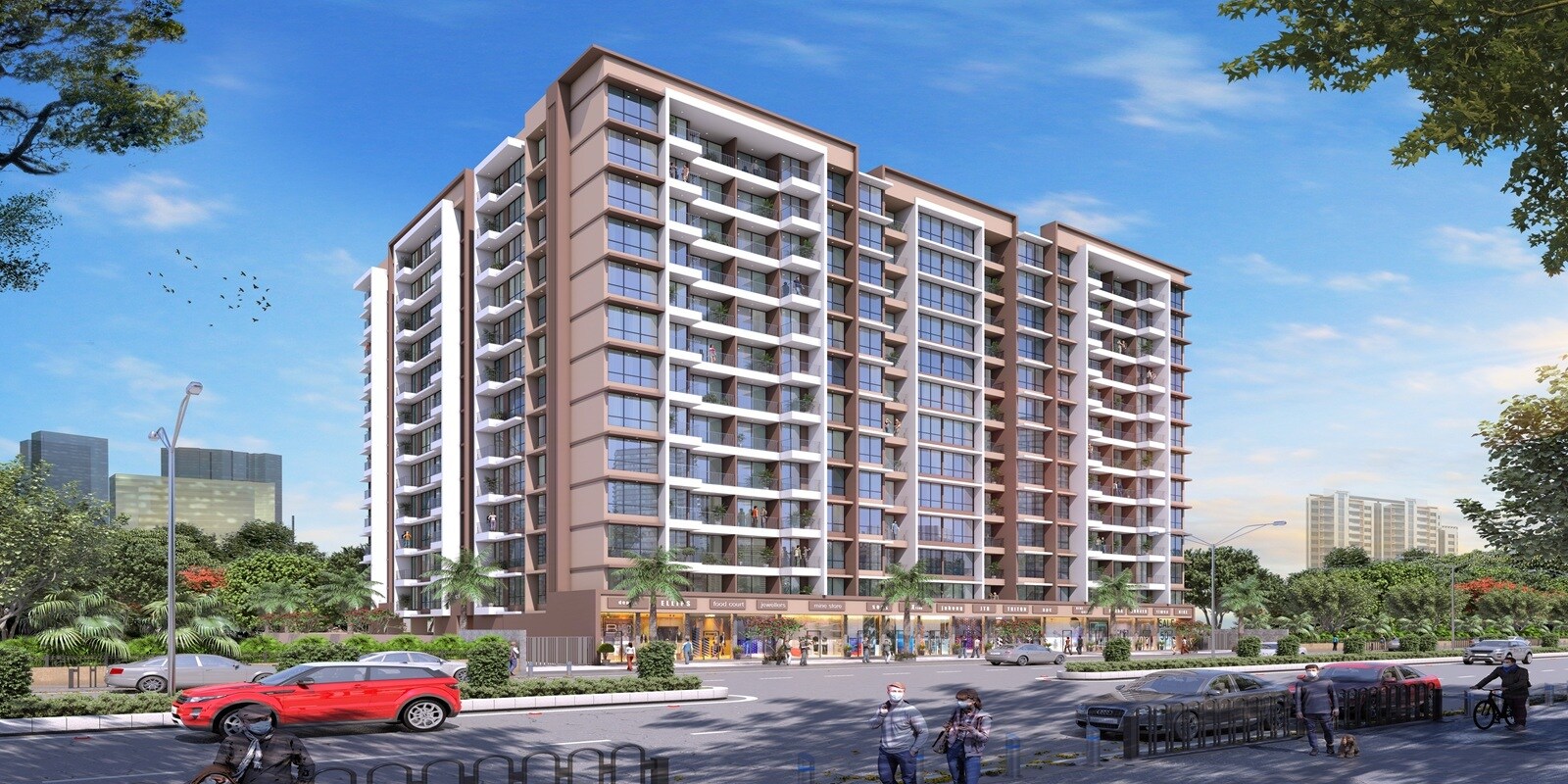 Bhagwati Elysia residential project in Pushpak Nagar