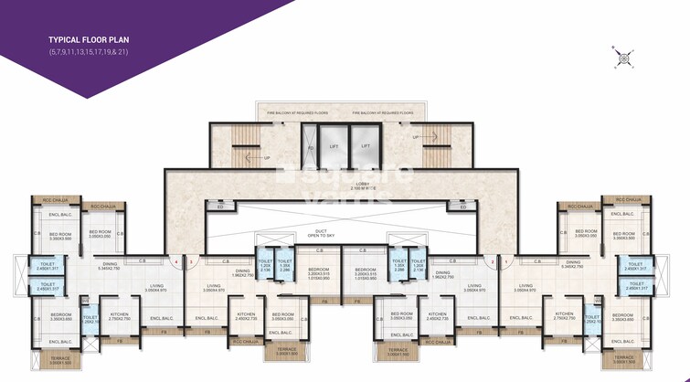 Bhagwati Eminence Floor Plans