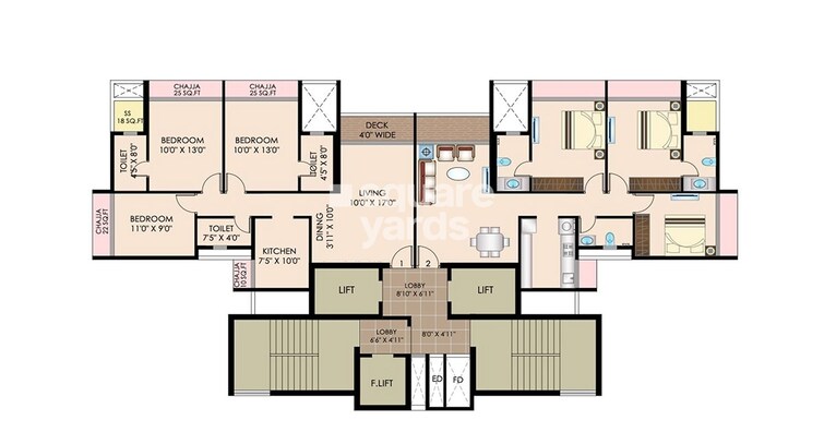 Bhagwati Luxuria Floor Plans