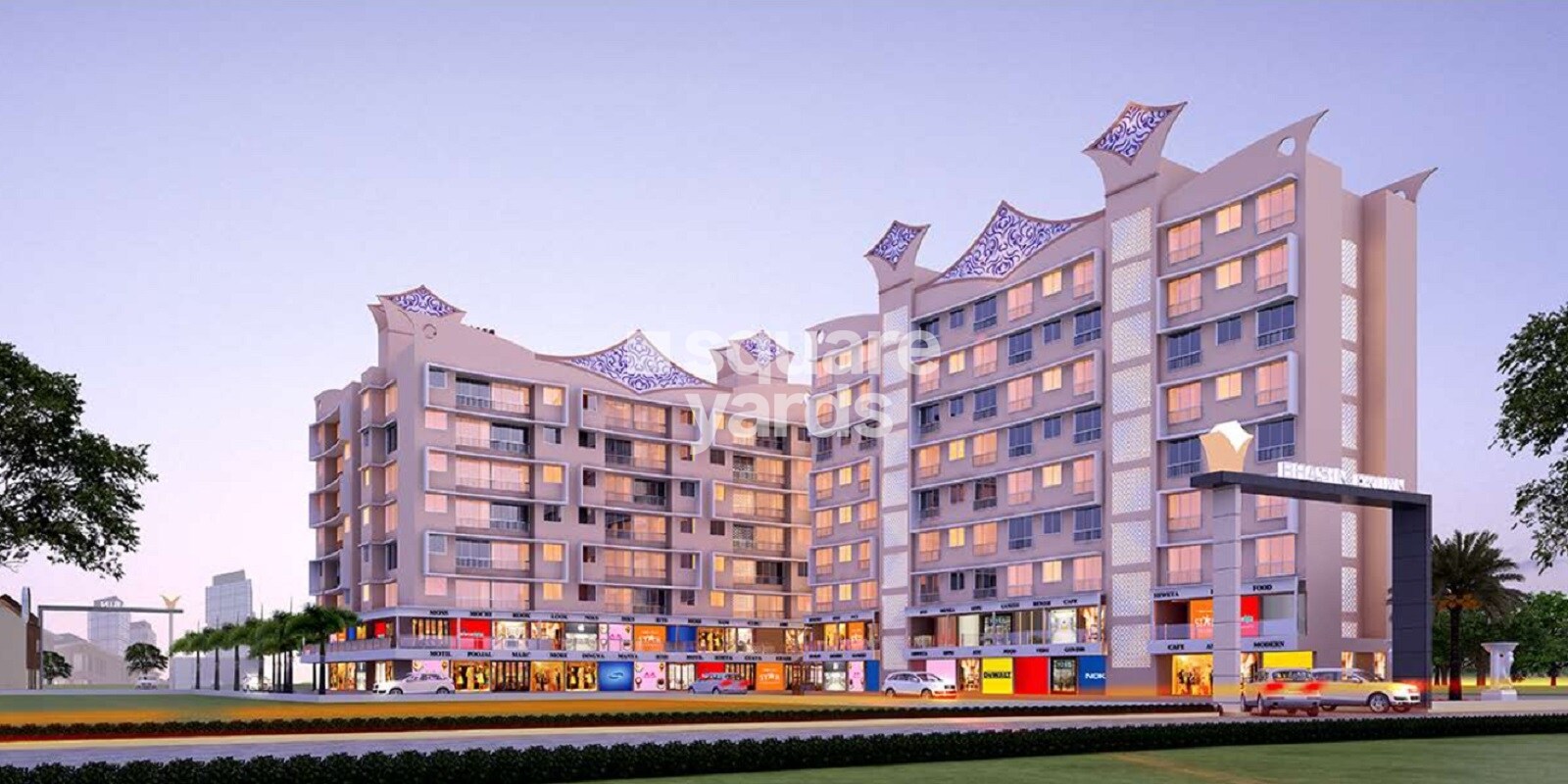 Bhasin Crown residential project in Mangaon