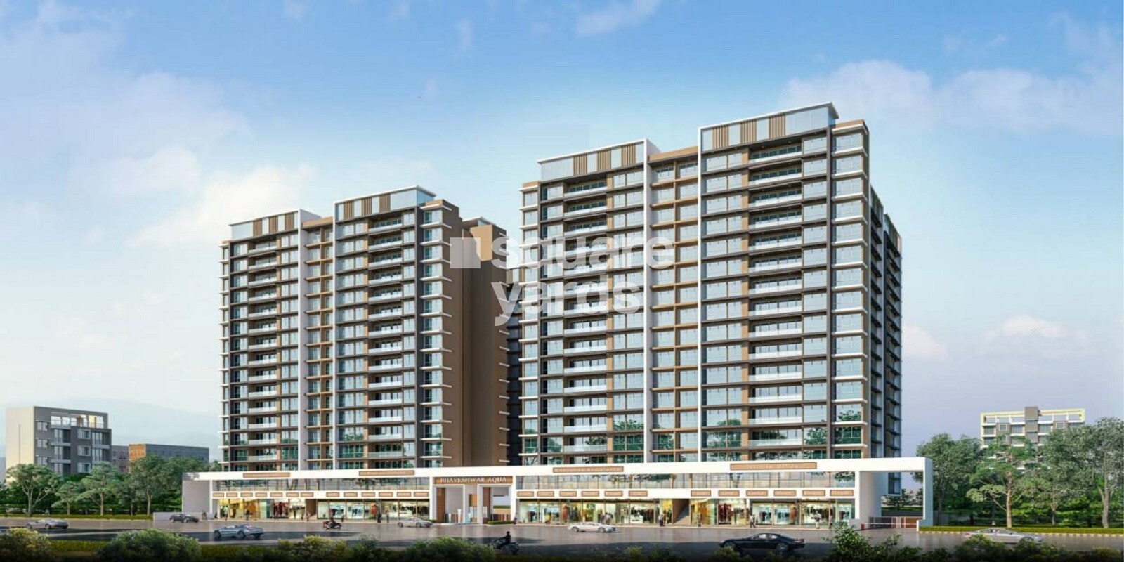 Bhaveshwar Aqua residential project in Kalamboli