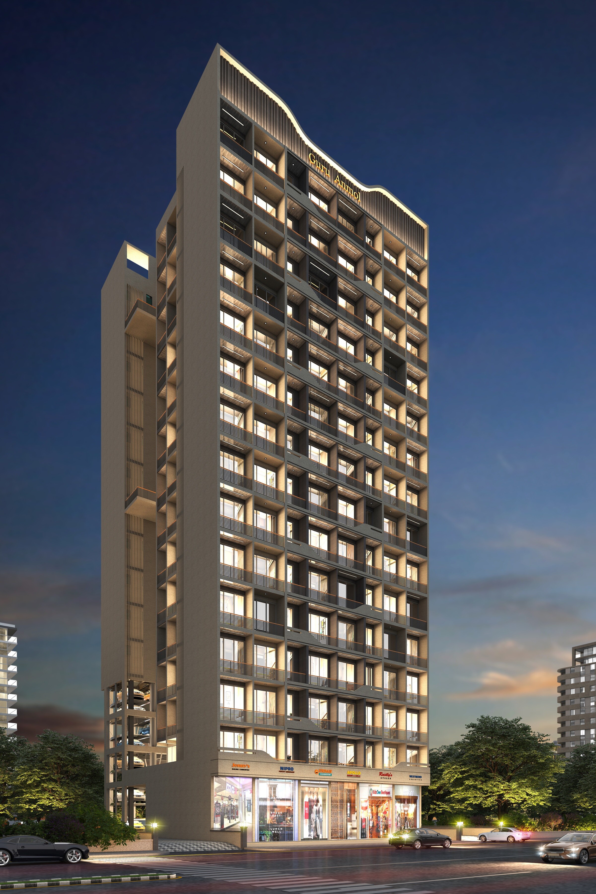 Bhumikar Guru Anmol Apartment Exteriors 2