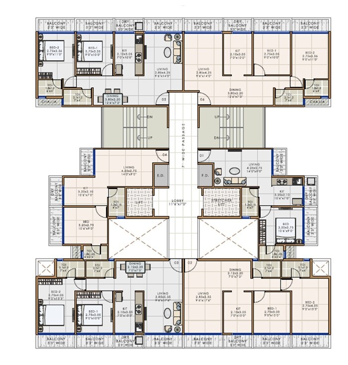 Bhumikar Guru Anmol Floor Plans 3