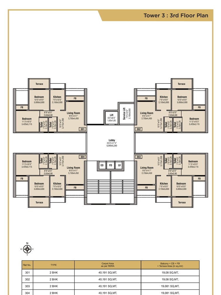 Bhumiraj Hills Floor Plans 3