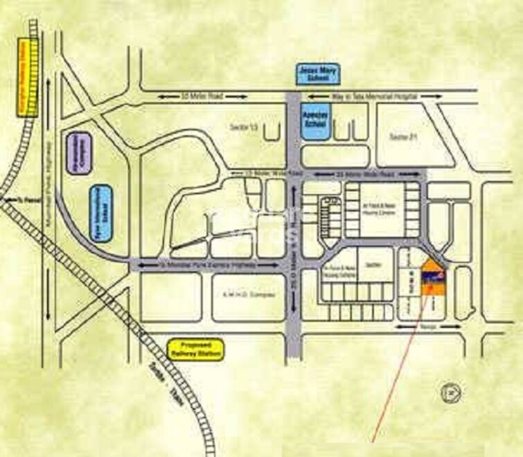 Bhumiraj Woods Location Image