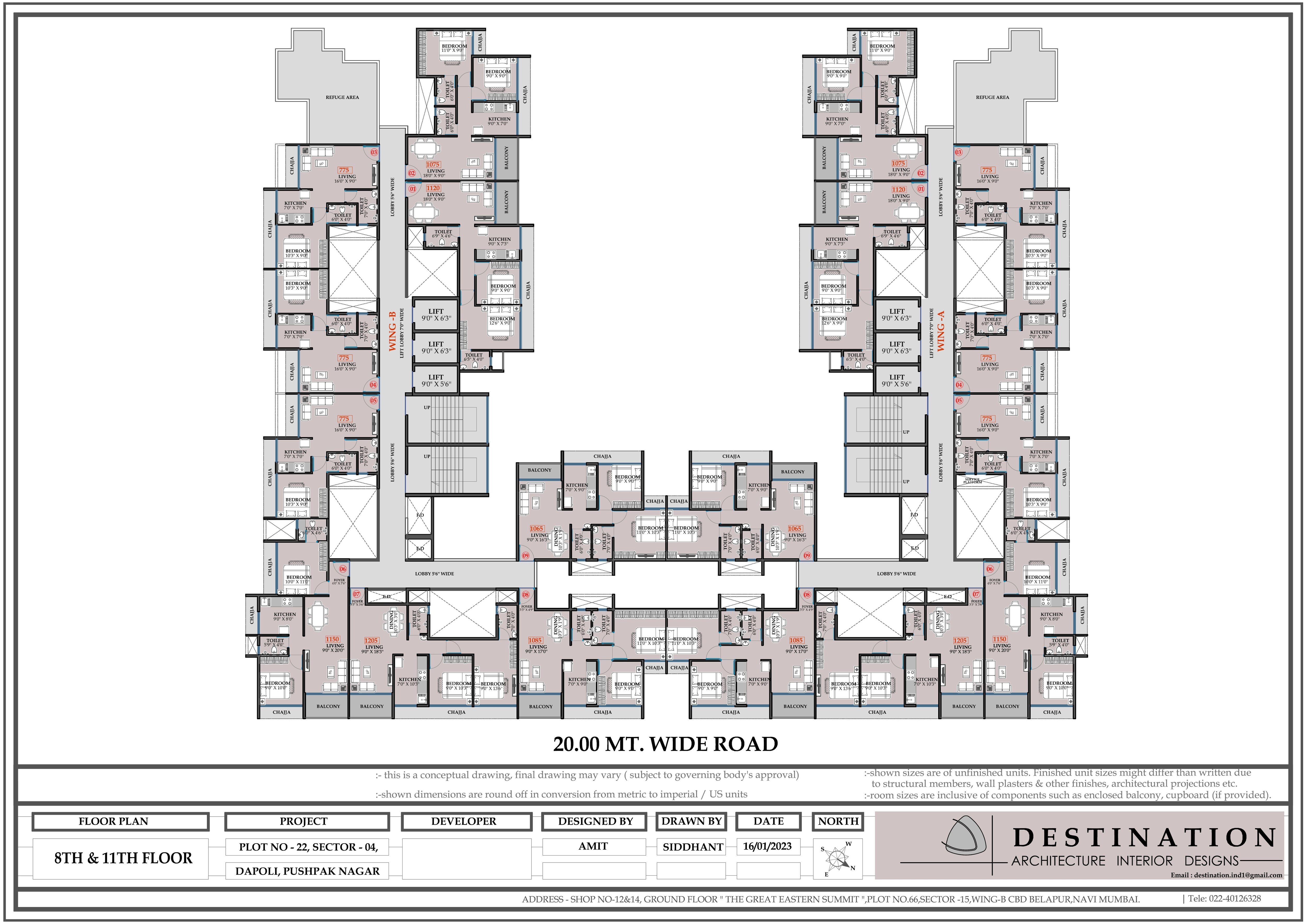 BN Kavya Hills Floor Plans