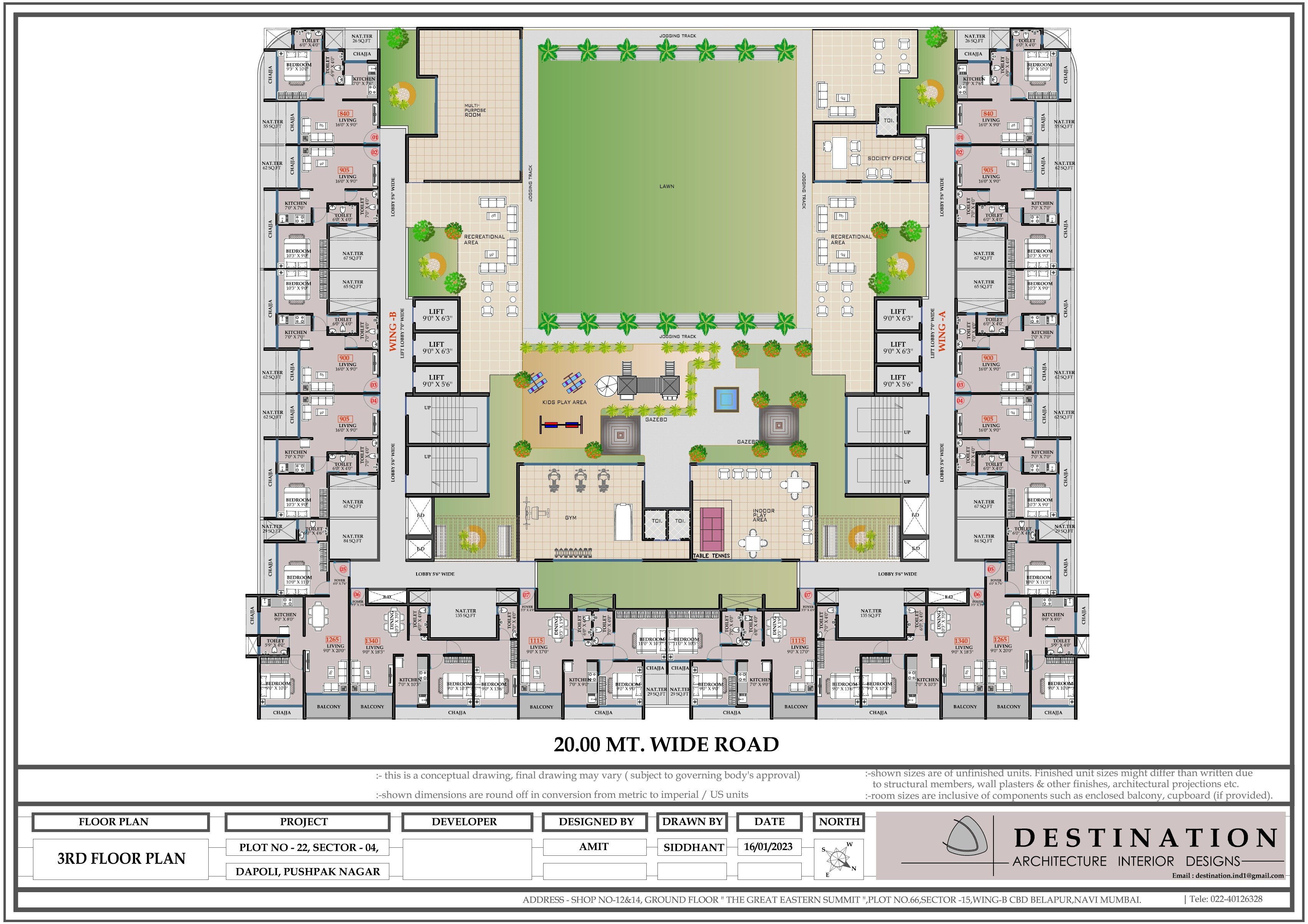 BN Kavya Hills Floor Plans