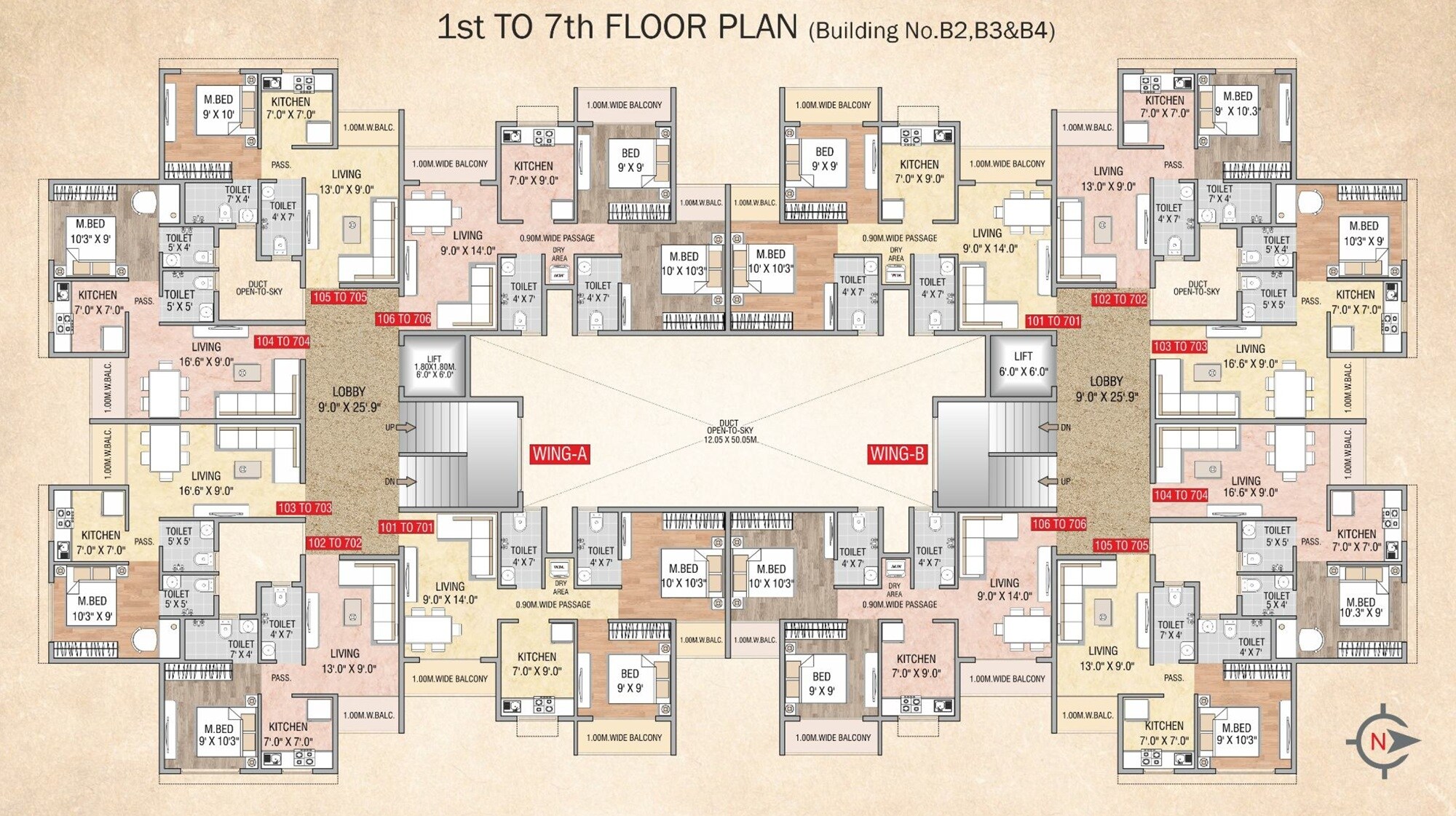 Burhan Rahman Complex Floor Plans