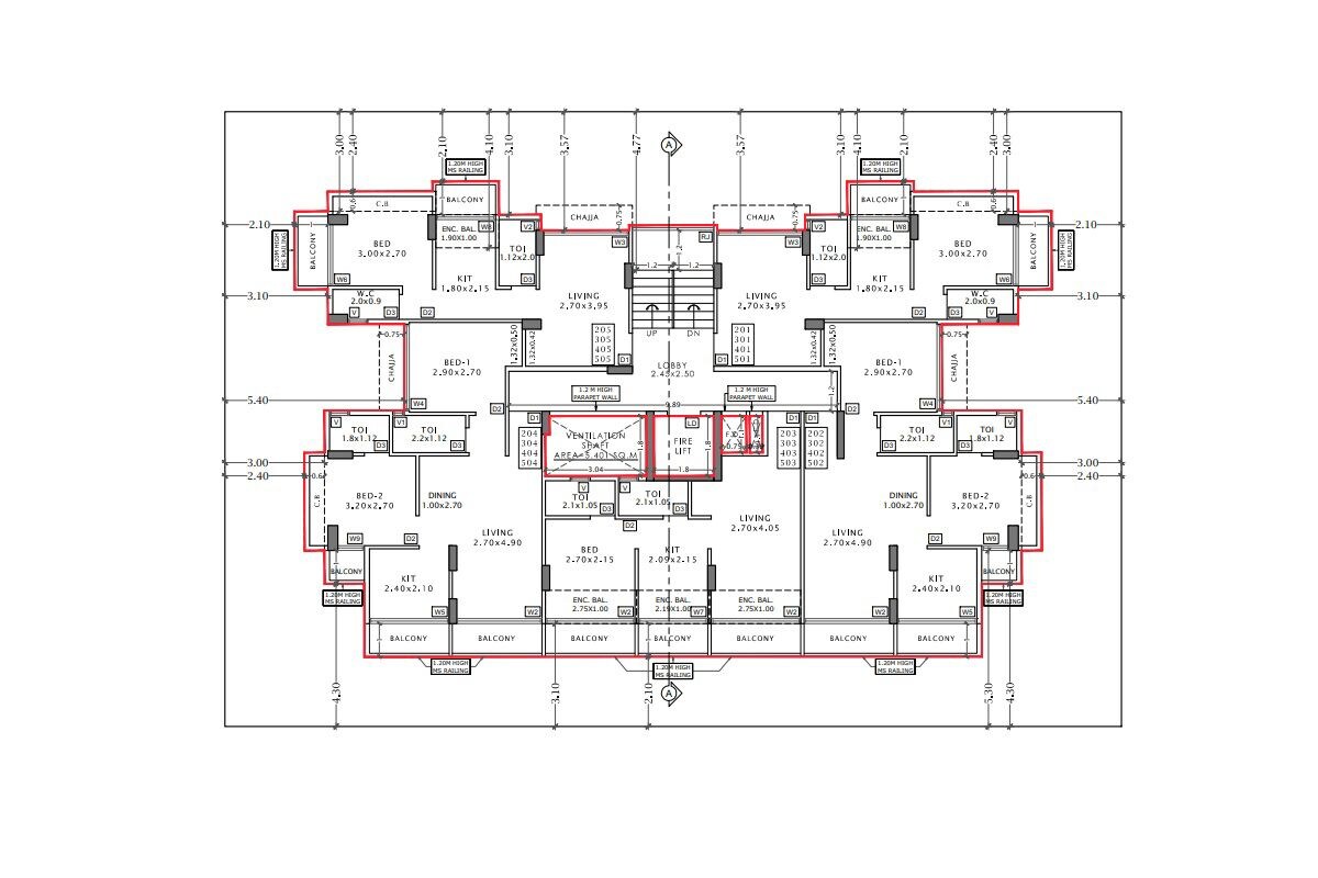 Central Enclave Floor Plans
