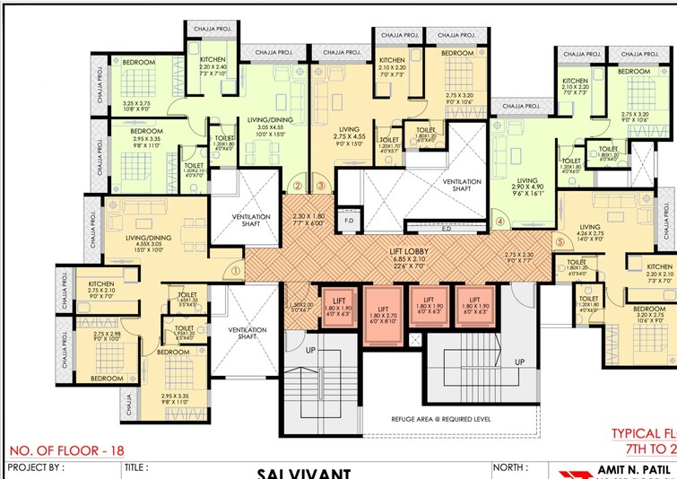 Chamunda Sai Vivant Floor Plans